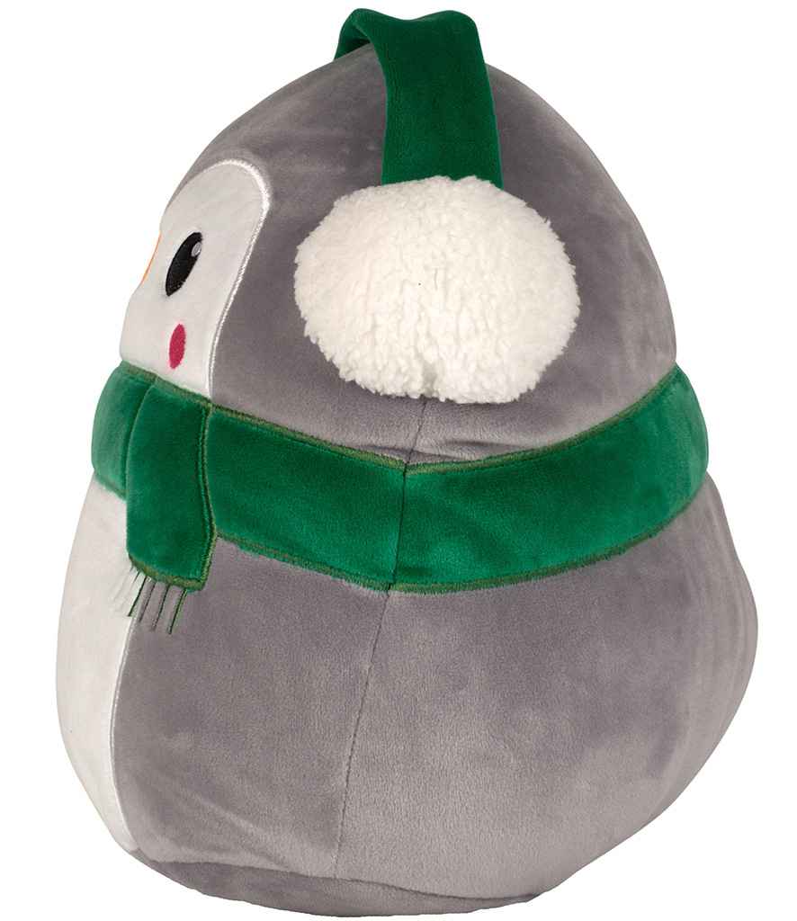 Personalised Squidy Christmas Penguin Soft Toy