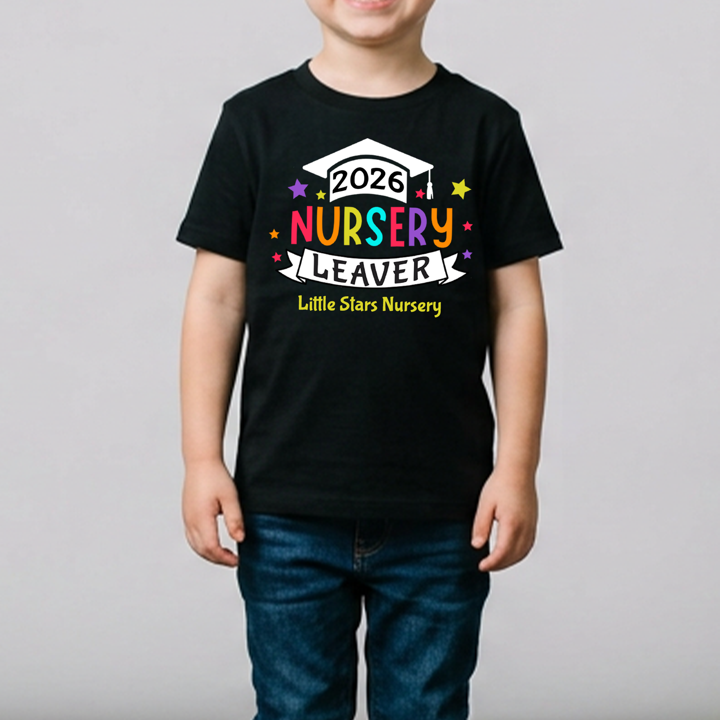 Nursery Leaver Graduation Cap 2026 T-Shirt