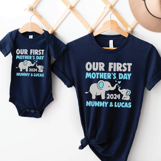 Our First Mother's Day Twinning - Mummy and Me - Personalise to suit!