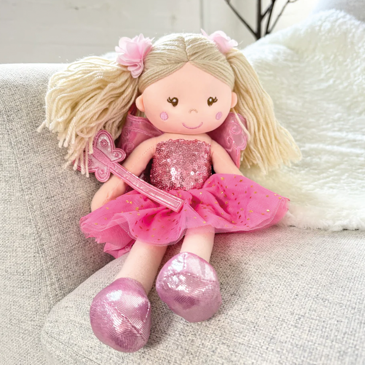 Personalised Fairy Doll Soft Plush Toy