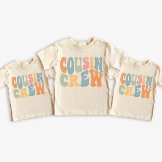 Cousin Crew Retro Design t-shirt