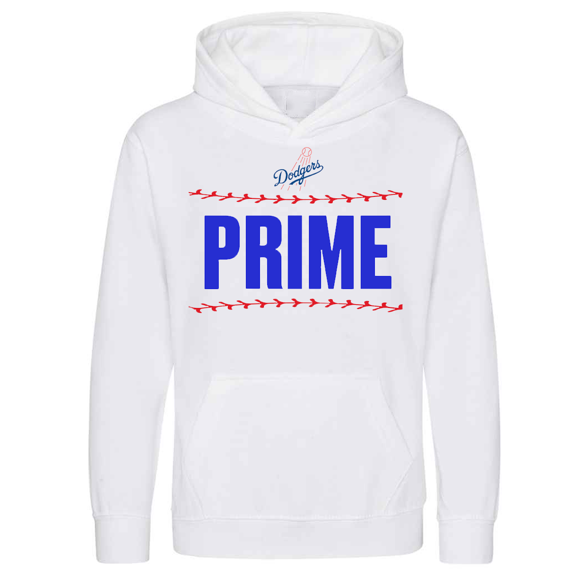 Dodgers - Prime - White Hoodie