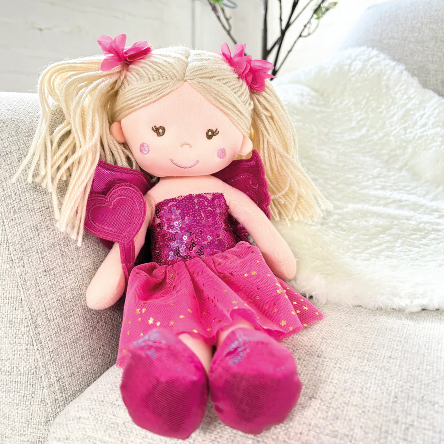 Personalised Fairy Doll Soft Plush Toy
