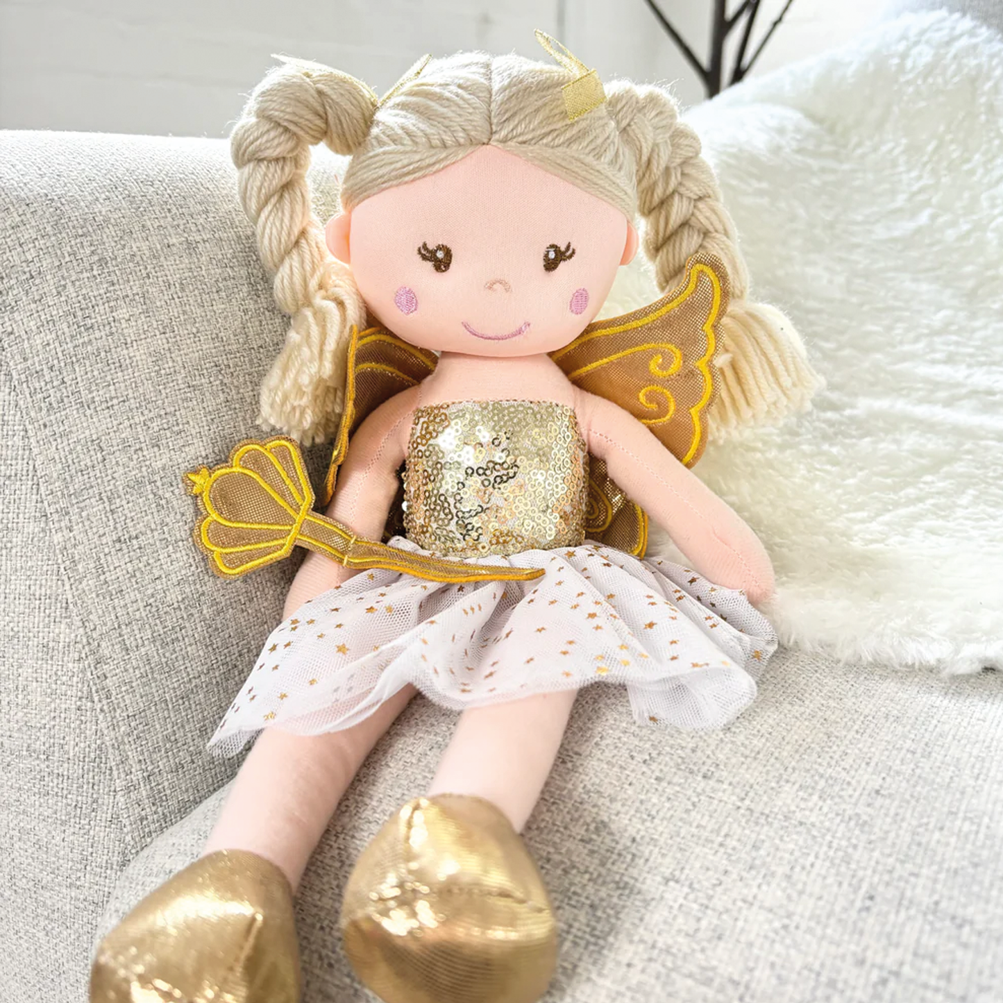 Personalised Fairy Doll Soft Plush Toy