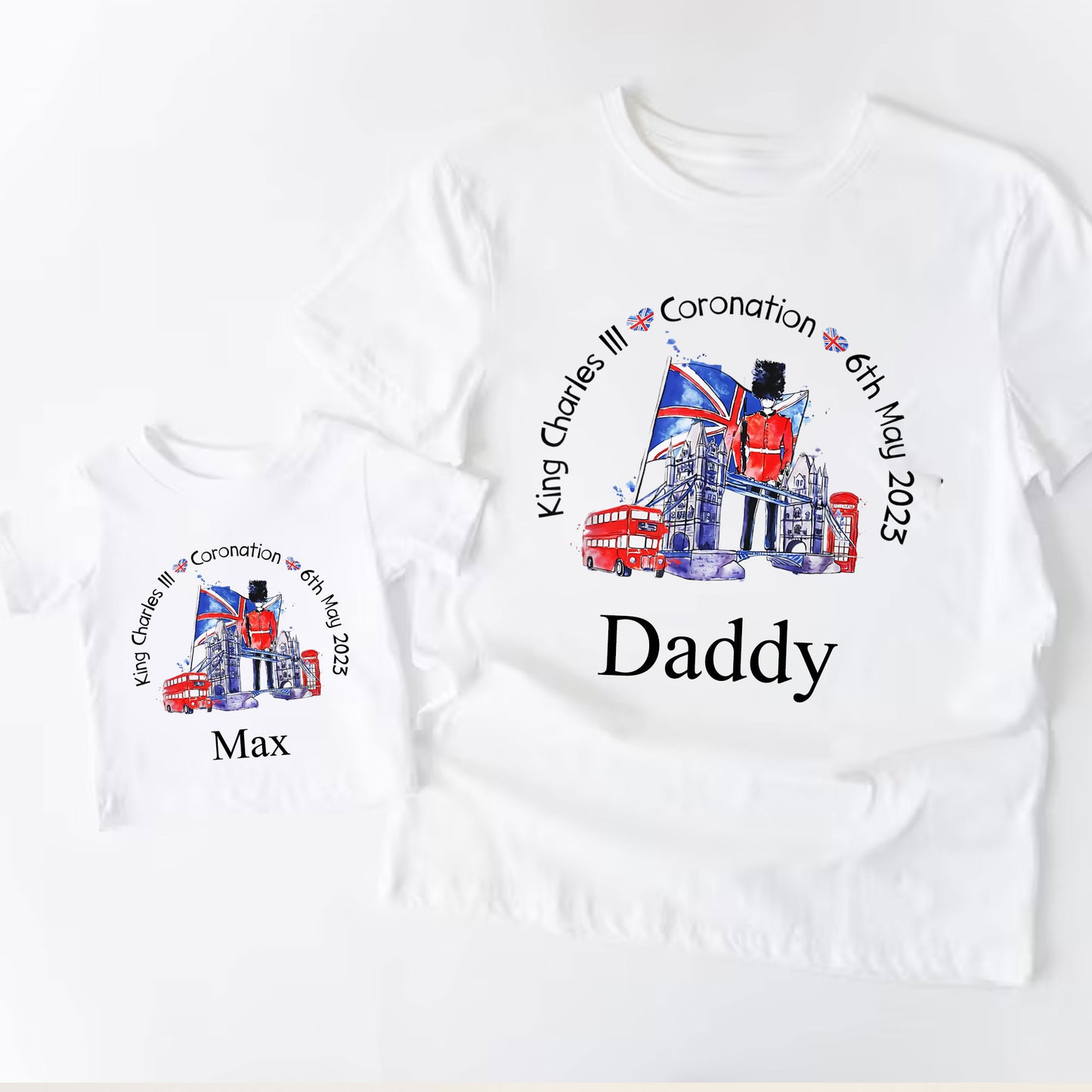 King Charles III Coronation T-Shirt - London Guard Design top