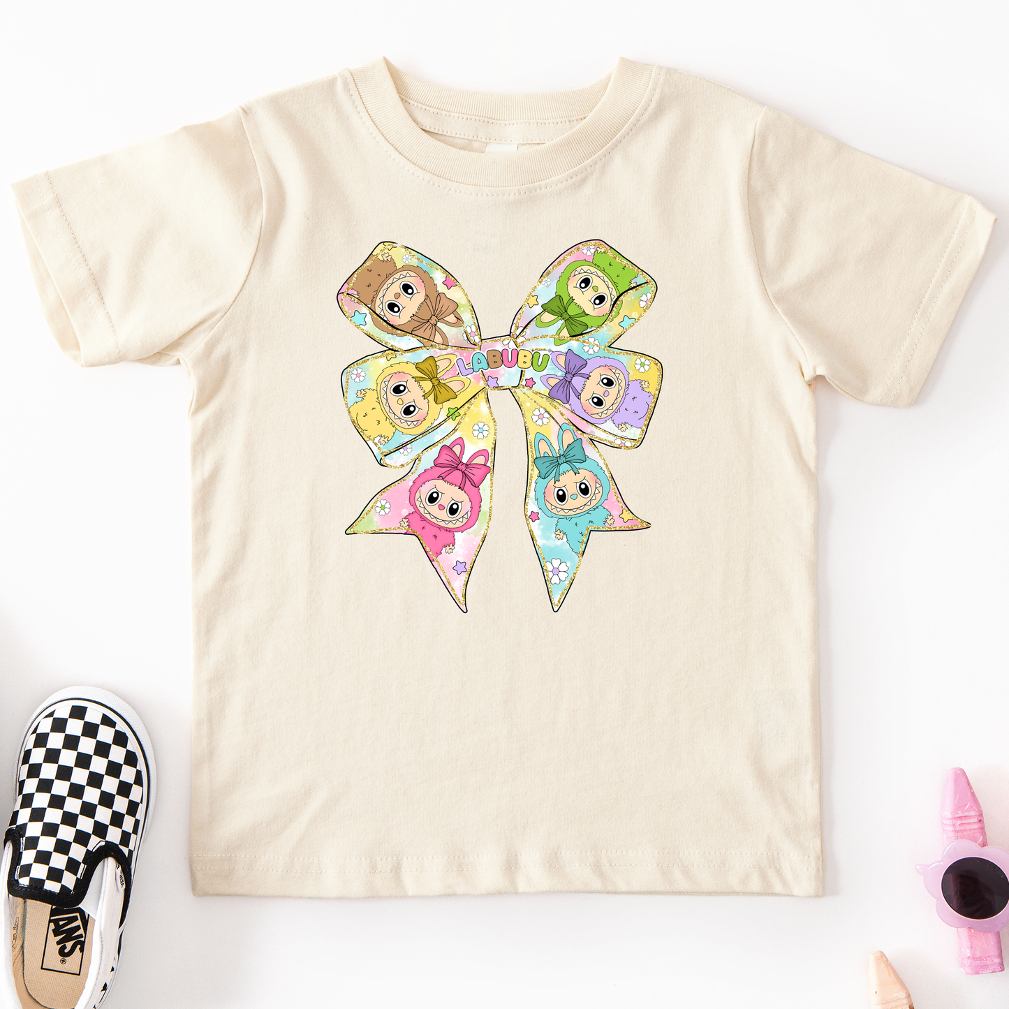 Labubu Bow Design T-Shirt