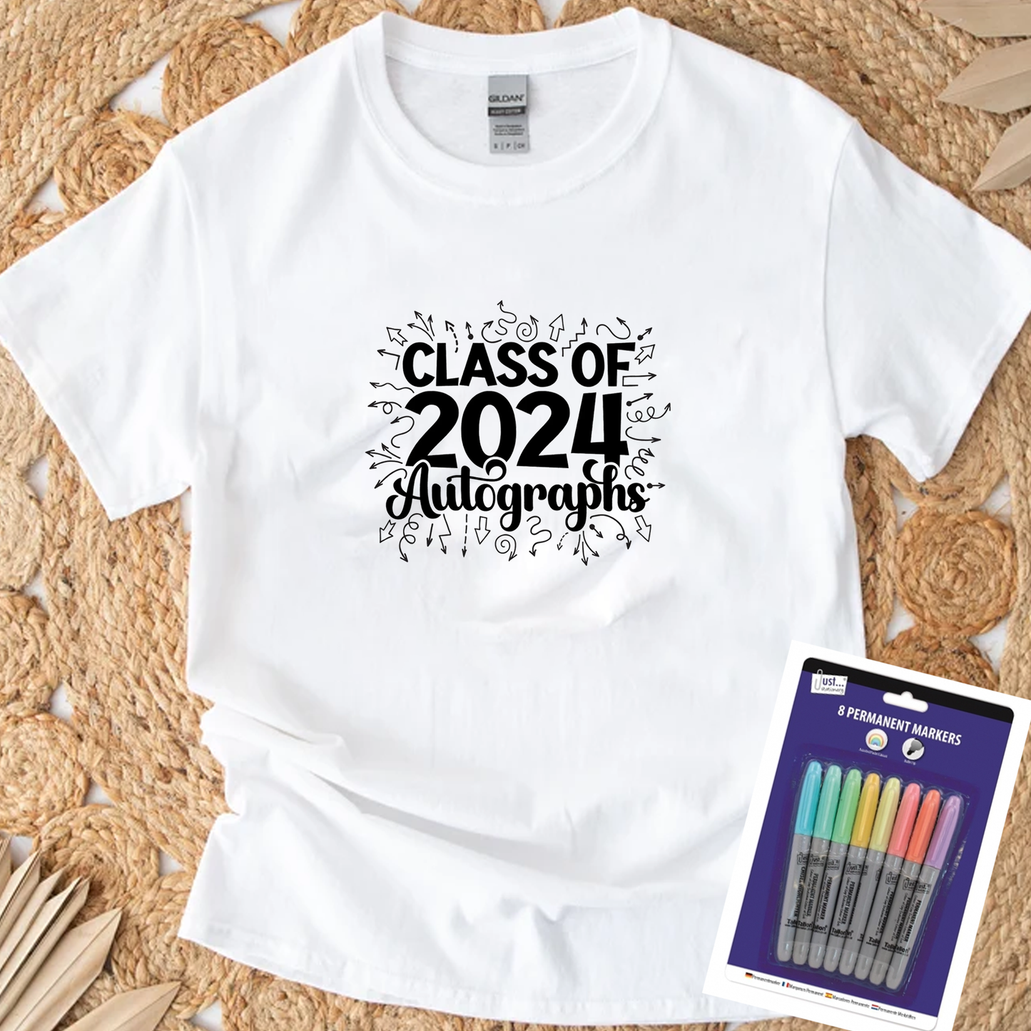 Class of 2024 Autographs / Signatures T-Shirt Keepsake