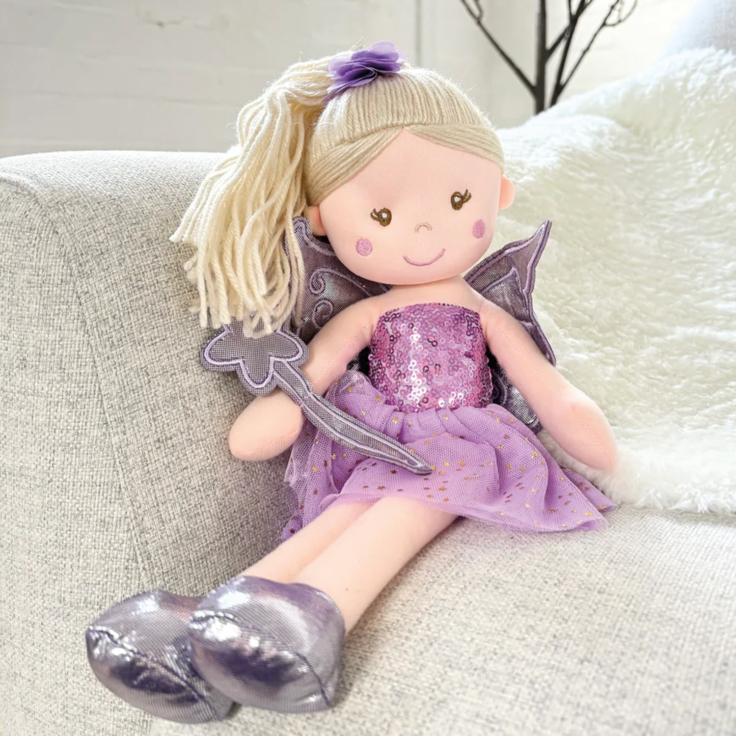 Personalised Fairy Doll Soft Plush Toy