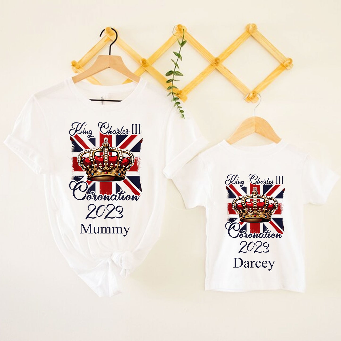 The King's Coronation T-Shirt - British Flag Crown Design Tee