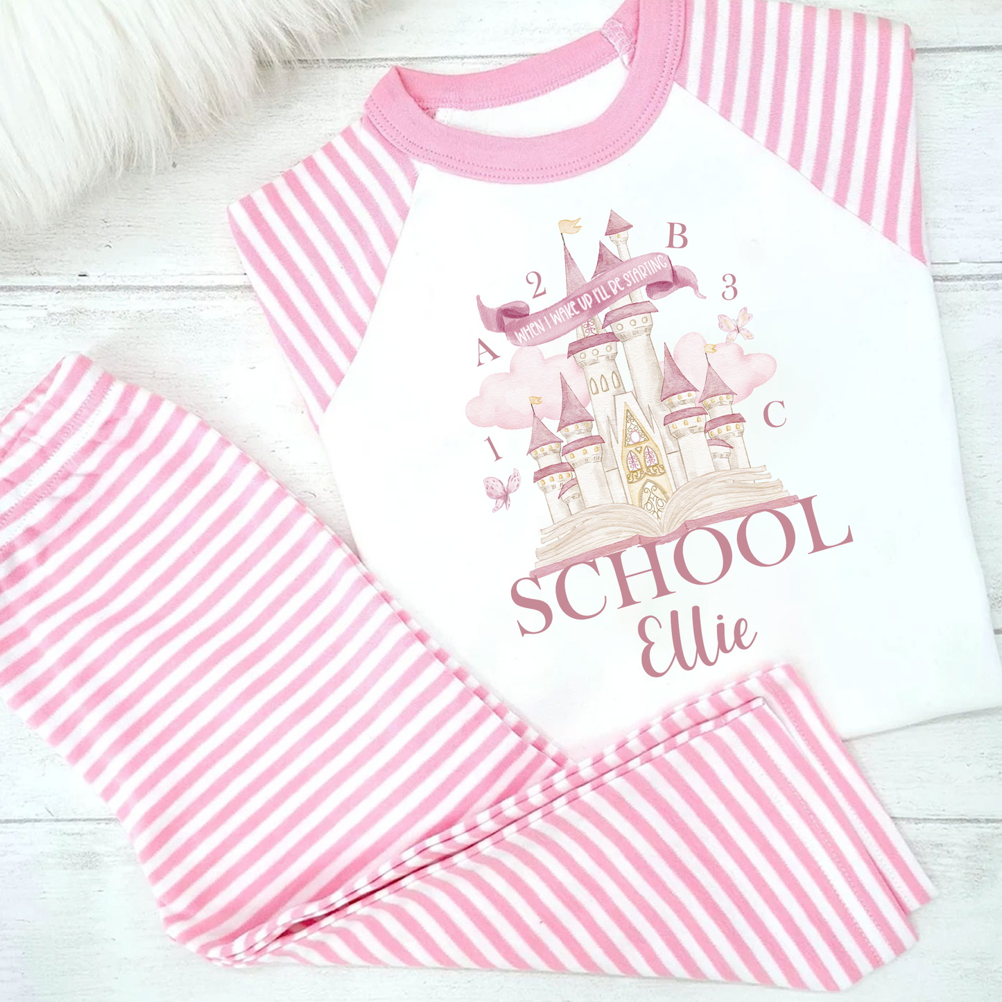 Personalised When I Wake Up I'll Be Starting... PJs Pyjamas
