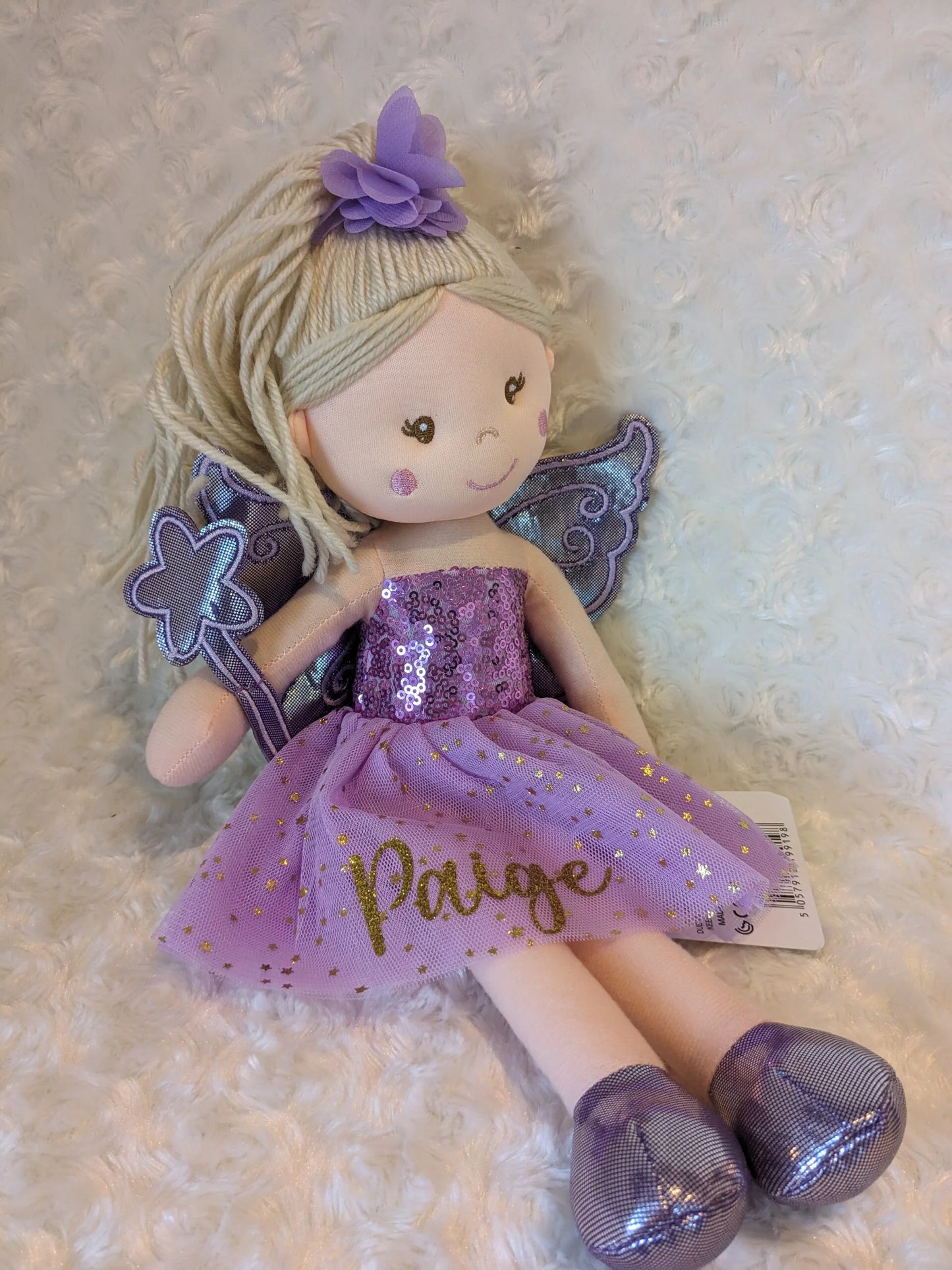 Personalised Fairy Doll Soft Plush Toy