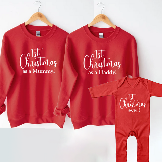 1st Christmas Family Twinning - As Mummy As Daddy