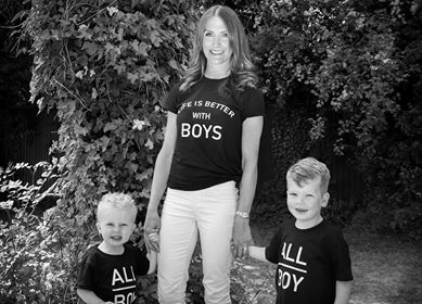 Life is Better with Boys - Mama and son twinning!