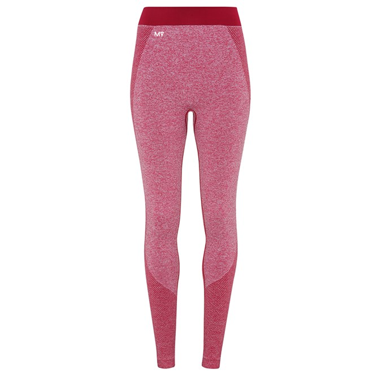 Ladies MV seamless '3D fit' multi-sport sculpt leggings - Burgundy