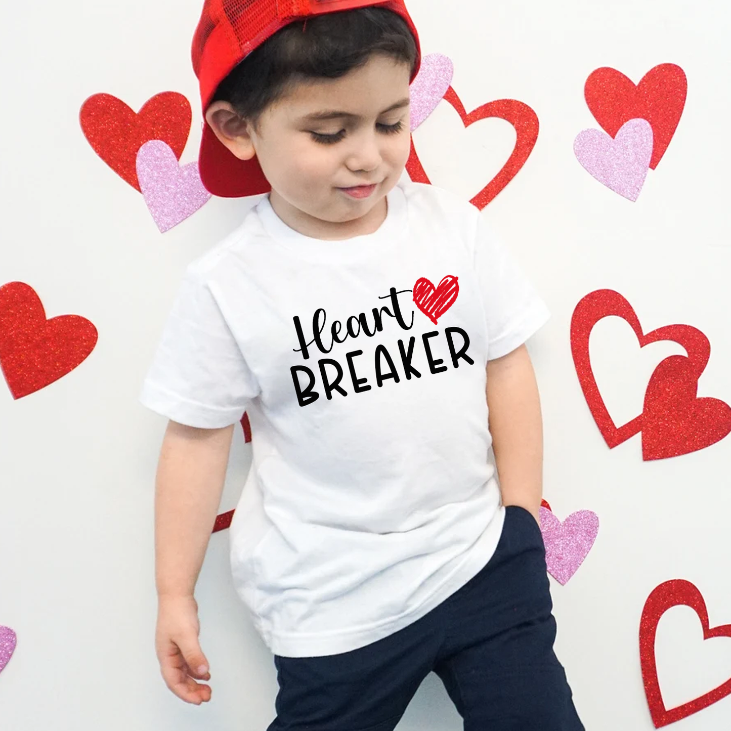 Heart Breaker White Valentine's T-Shirt