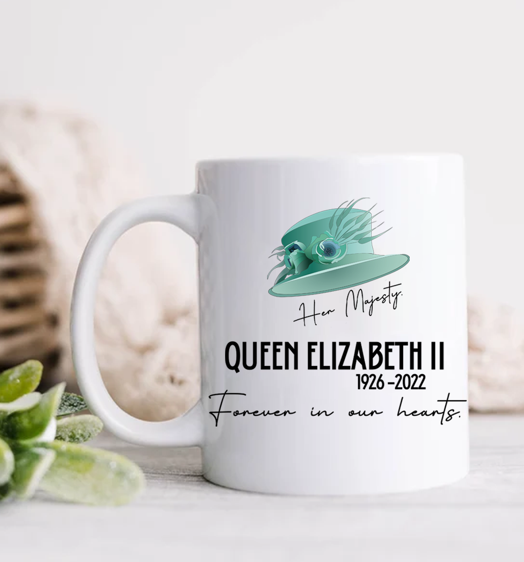 Queen Elizabeth II Memorial Keepsake Mug