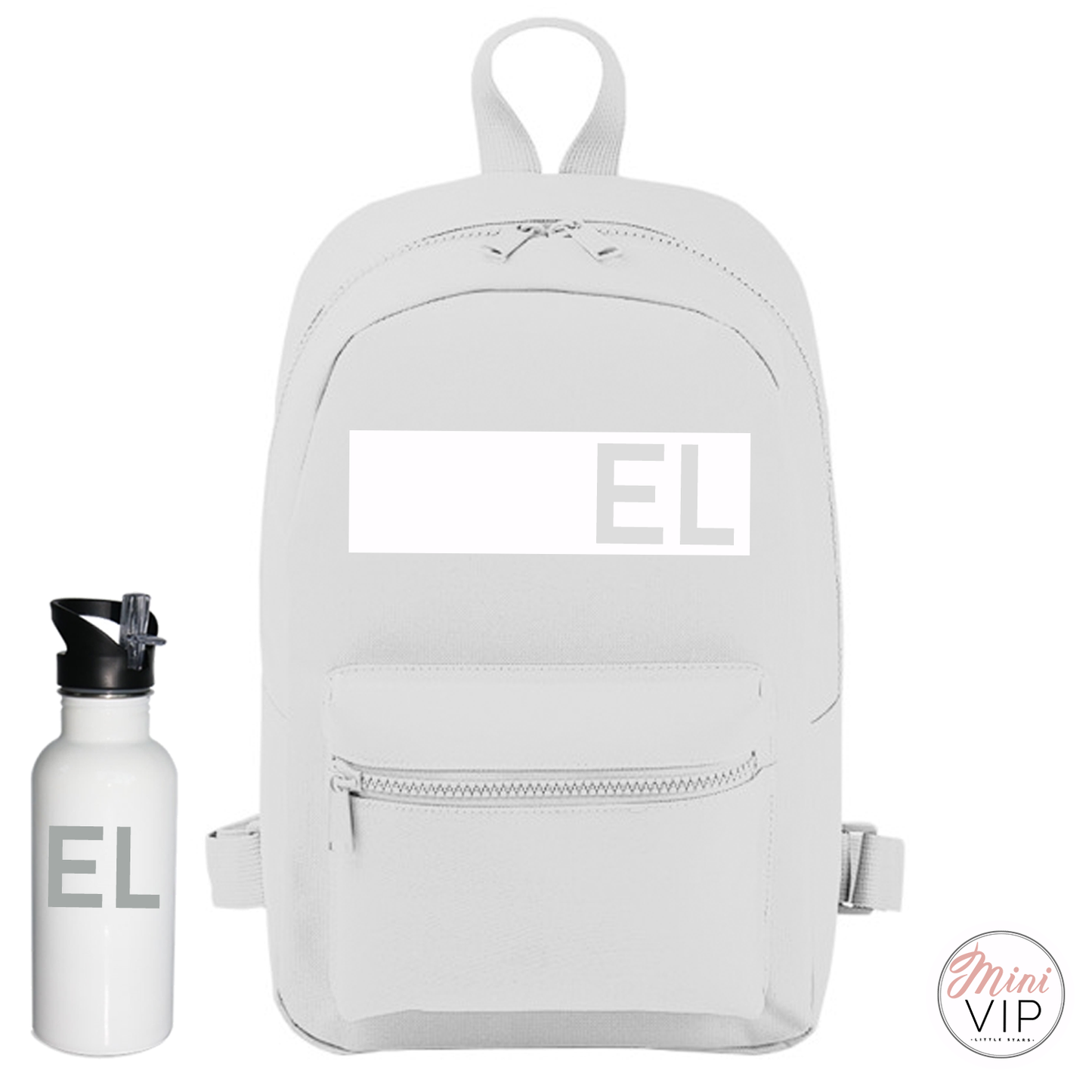 Personalised Block Name Mini Back Pack - other bag colour options