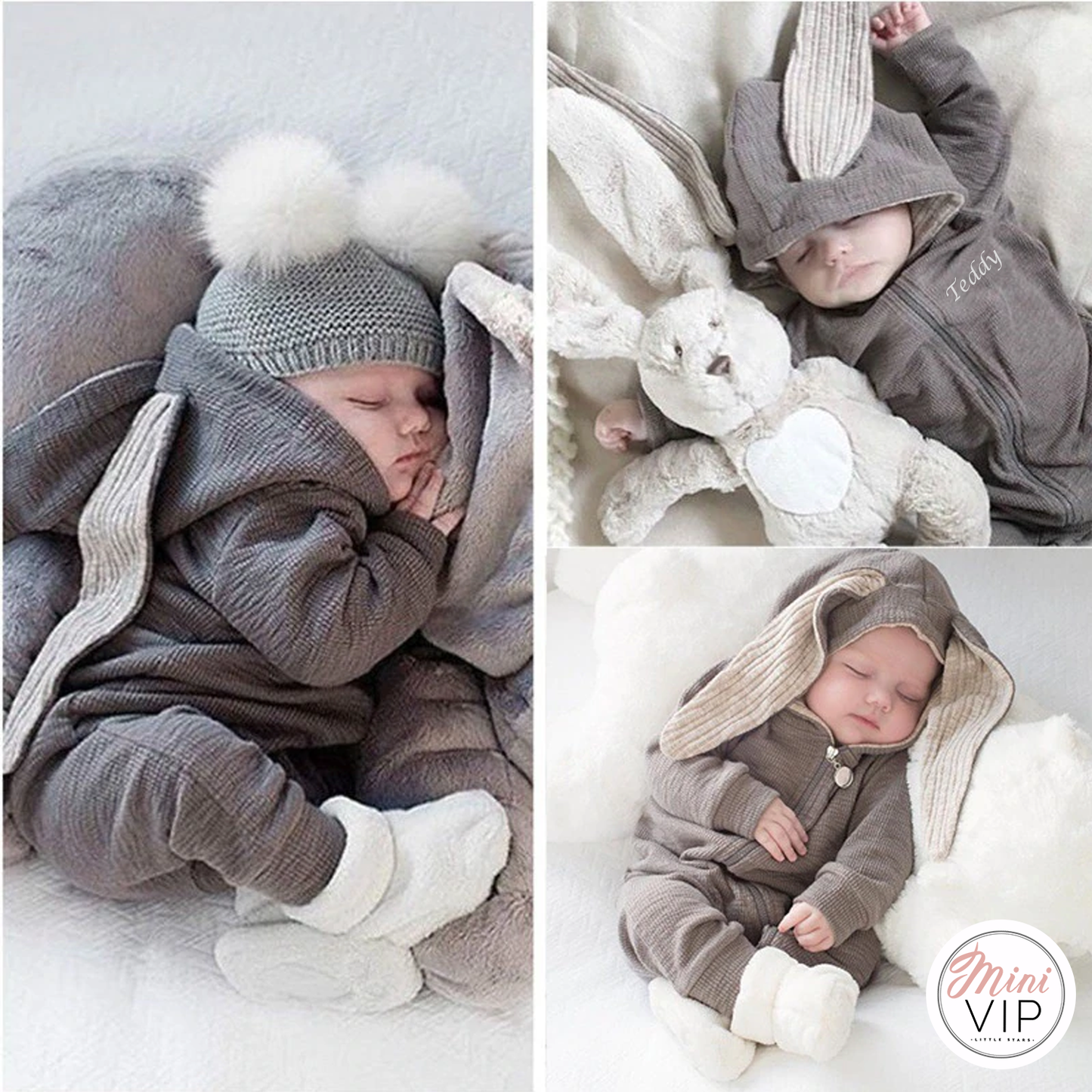 Cute Bunny Romper/All in One - personalisation available