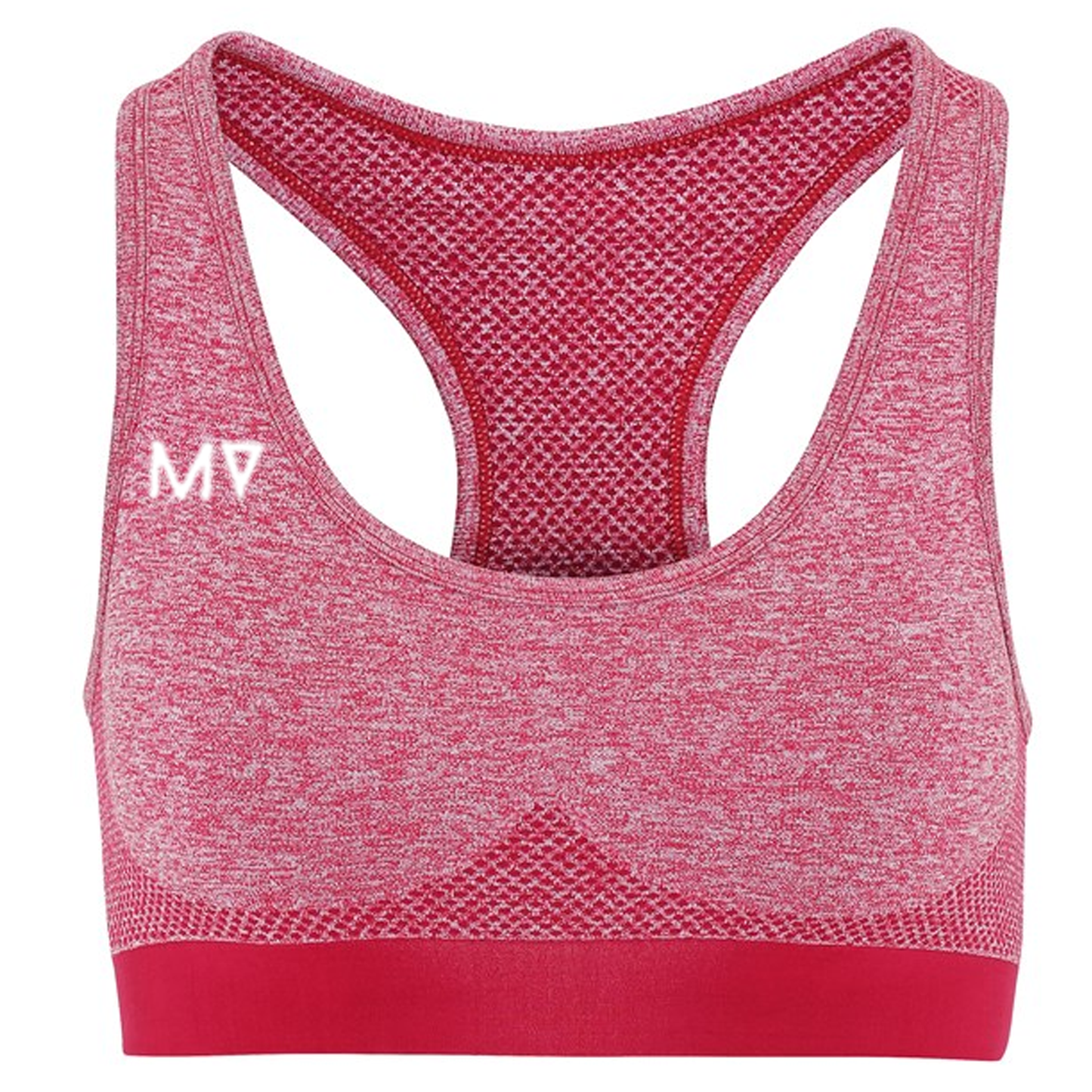 Ladies MV seamless '3D fit' multi-sport sculpt bra - Burgundy