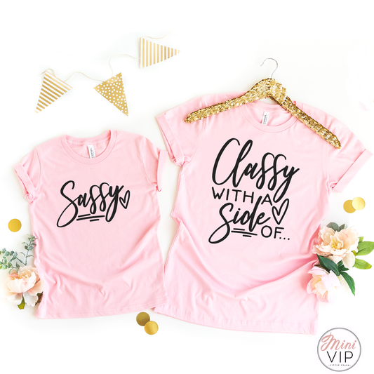 Classy with a side of Sassy - adorable twinning set*