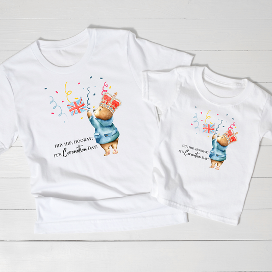 The King's Coronation T-Shirt - It's Coronation Day Design Tee