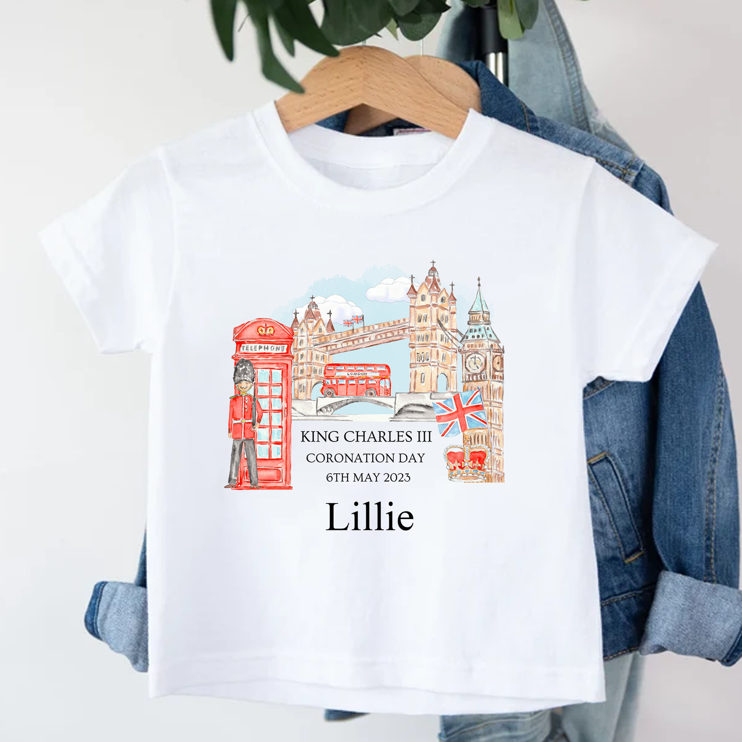 The King's Coronation White T-Shirt - Coronation Day Celebrations