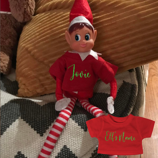 Personalised Elf's Name T-Shirt