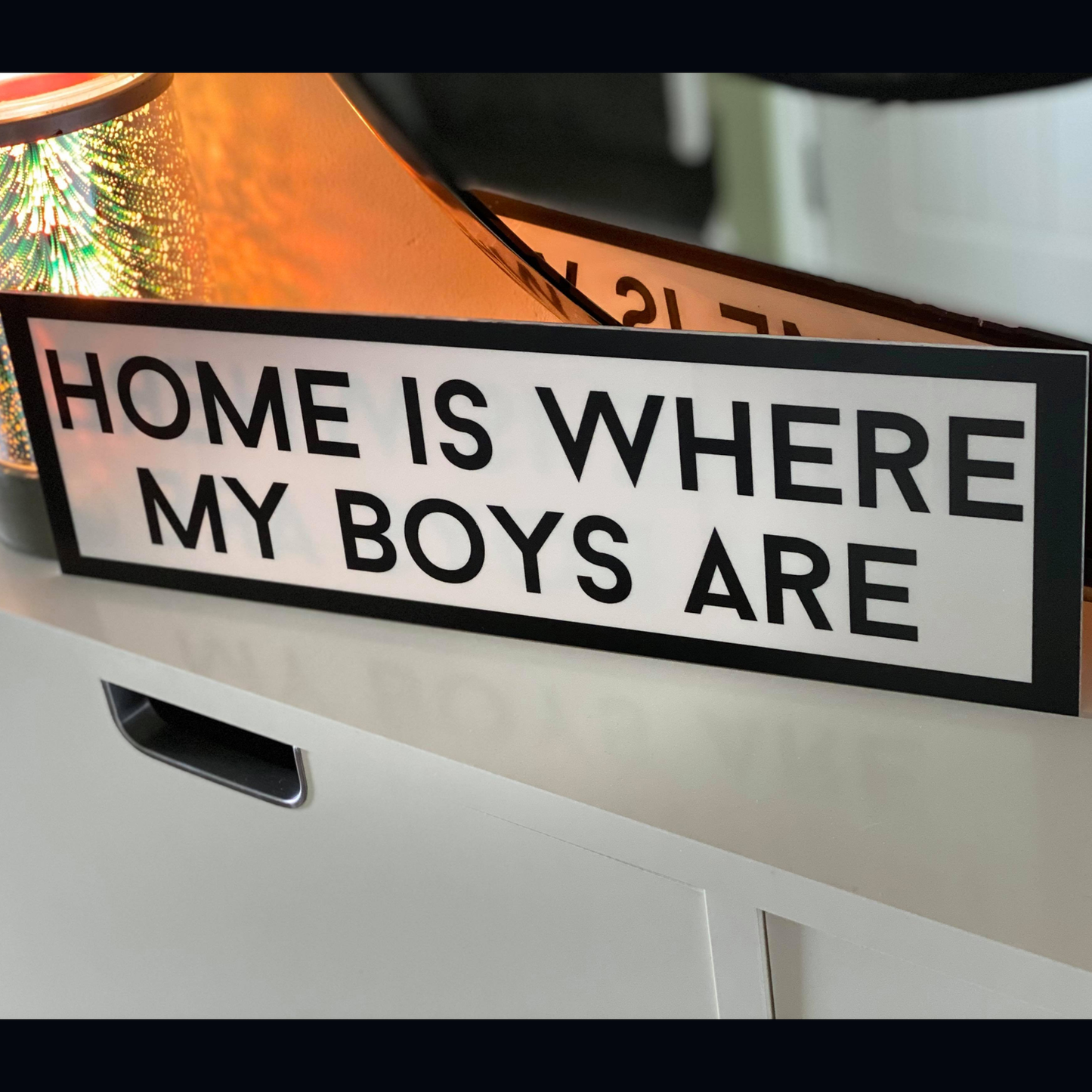 Home is where ... Personalised Street Sign