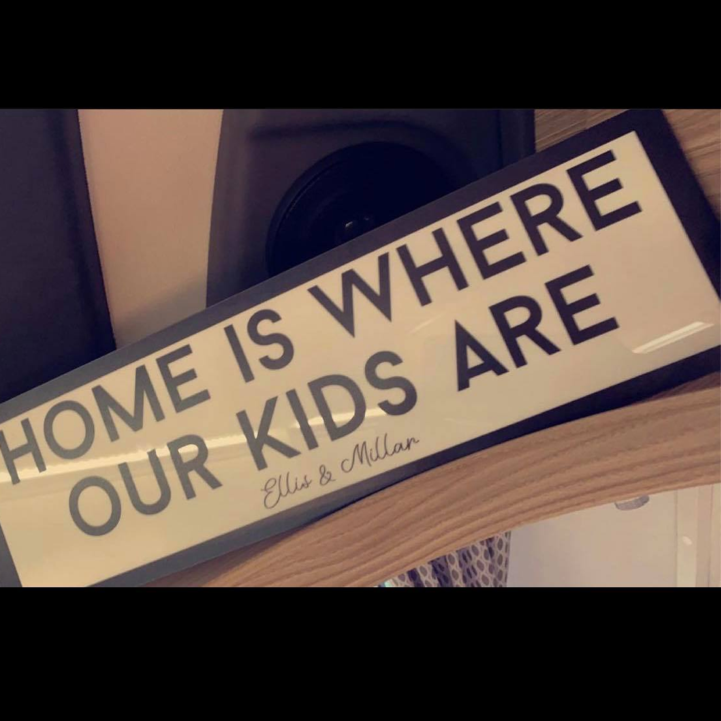 Home is where ... Personalised Street Sign