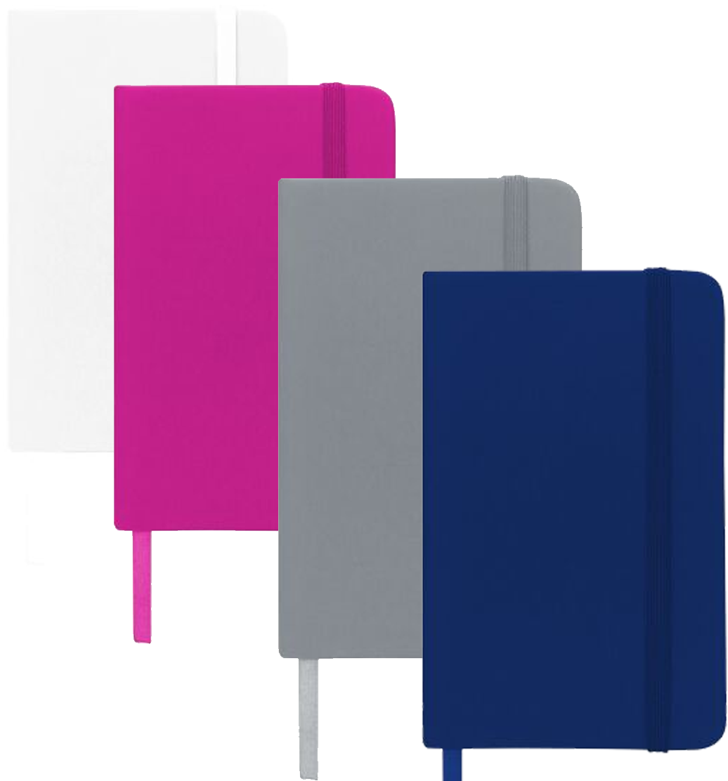 Personalised A6 Hardback Cover School Leavers Messages Notebook - more colour options!