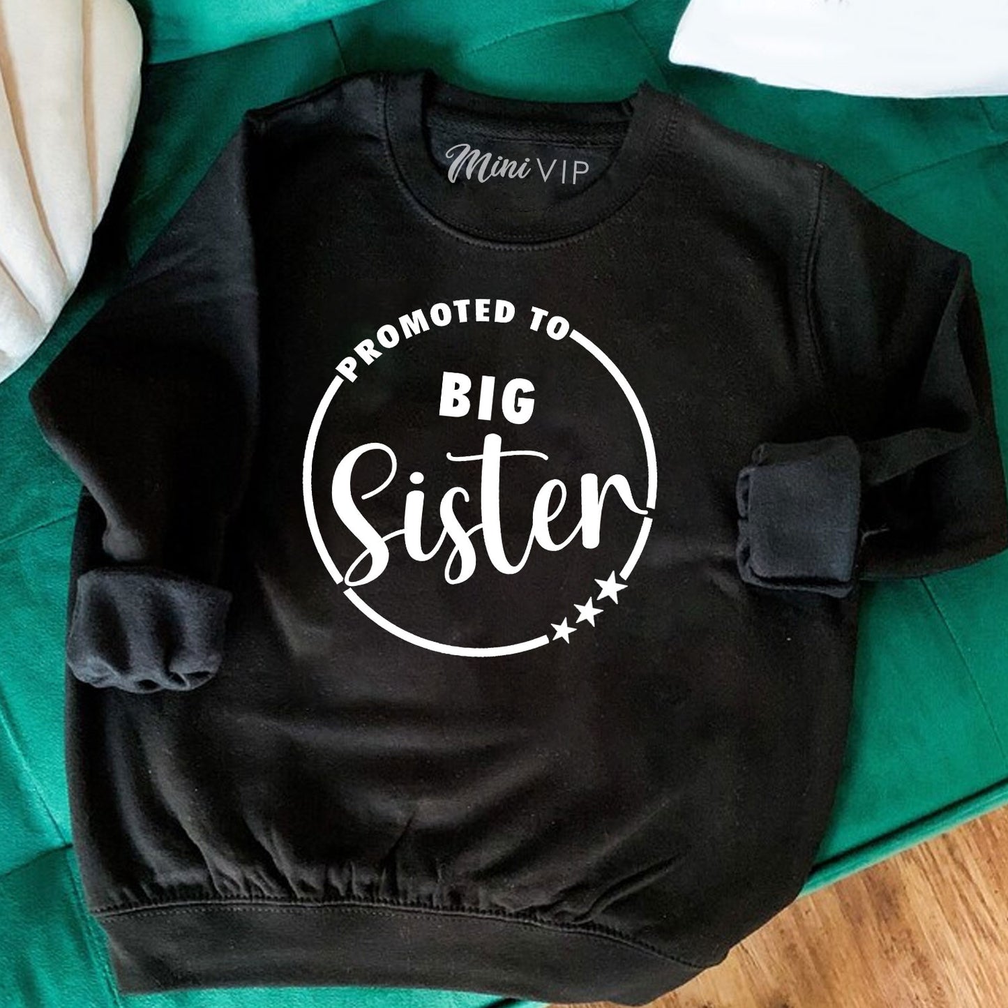 Promoted To Big Sister Sweatshirt