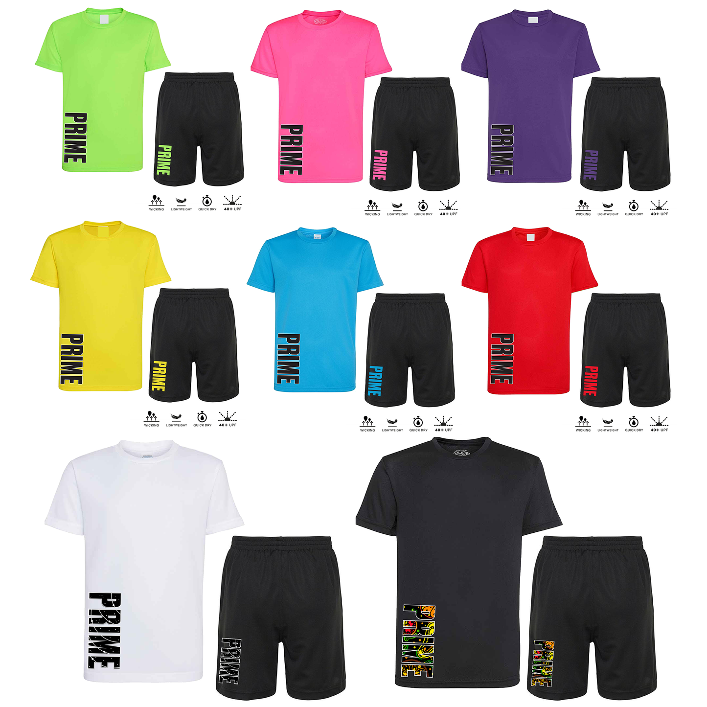 Summer Prime Set - Shorts & T-Shirt