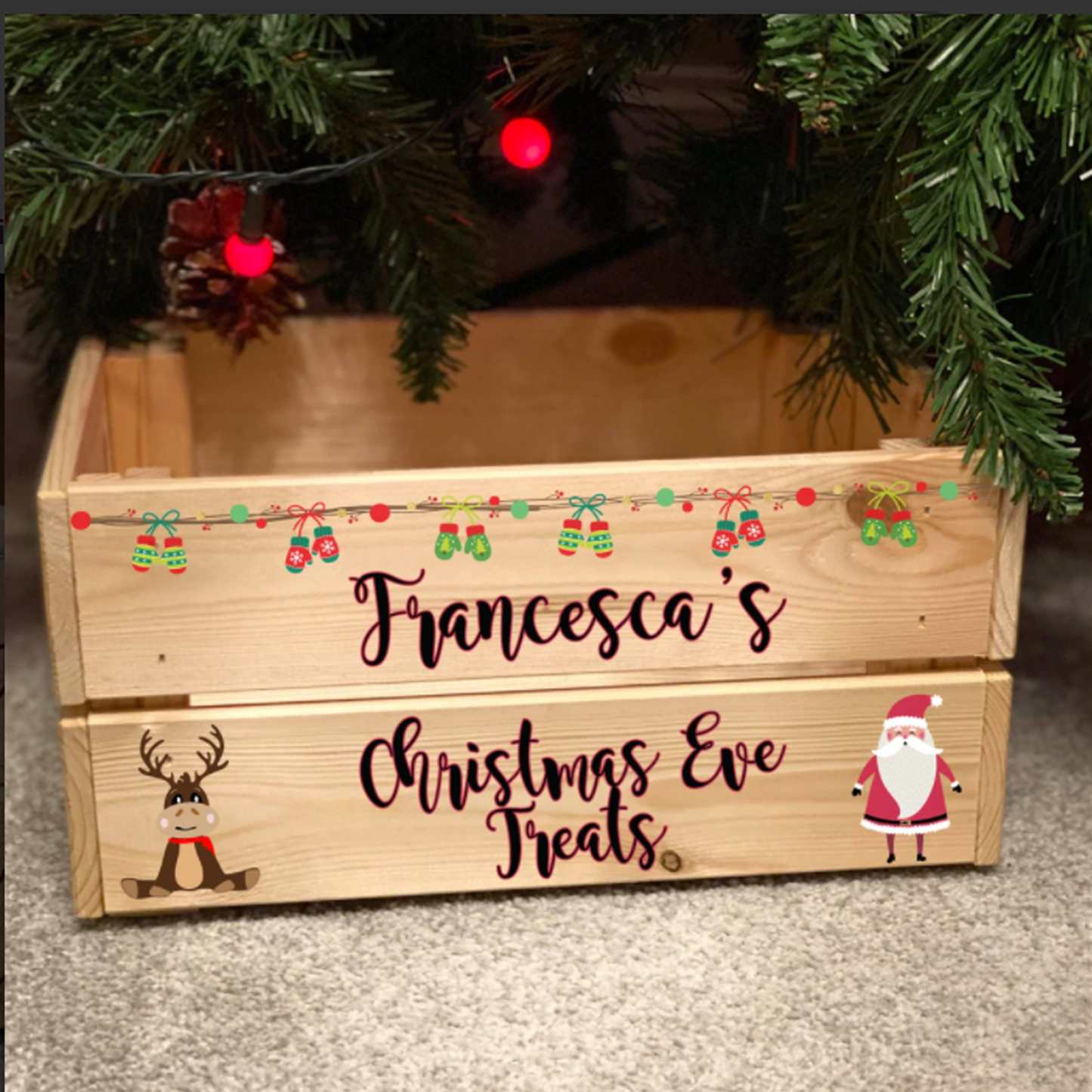 Personalised Christmas Eve Crate -