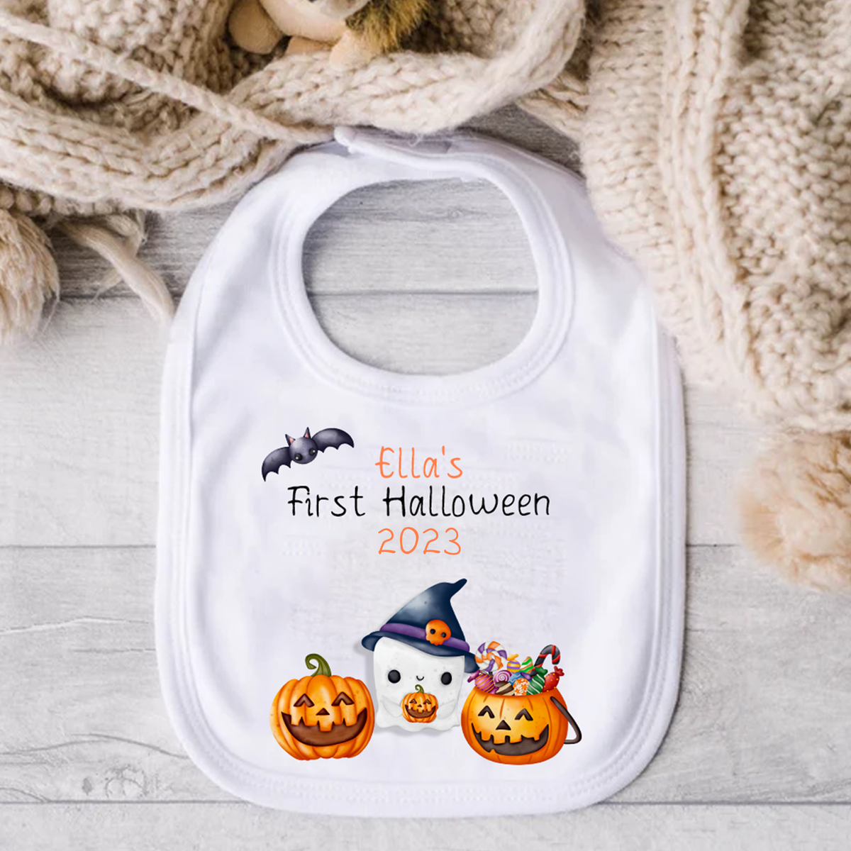 Personalised First Halloween - Baby Vest