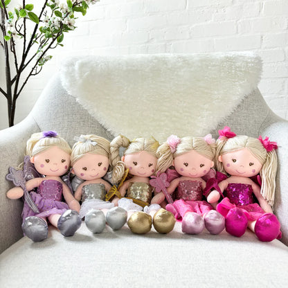 Personalised Fairy Doll Soft Plush Toy ShopMiniVIP