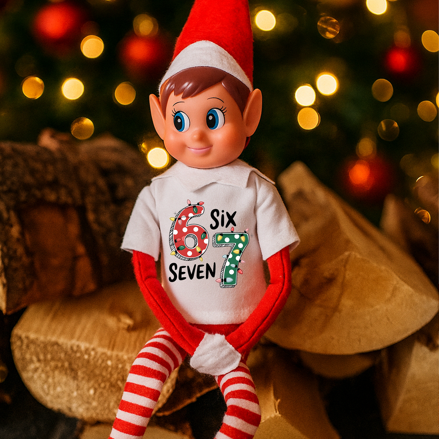 6-7 Elf White T-Shirt