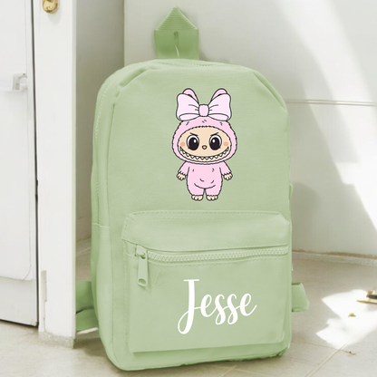Personalised Bubu Monster Backpack Bag