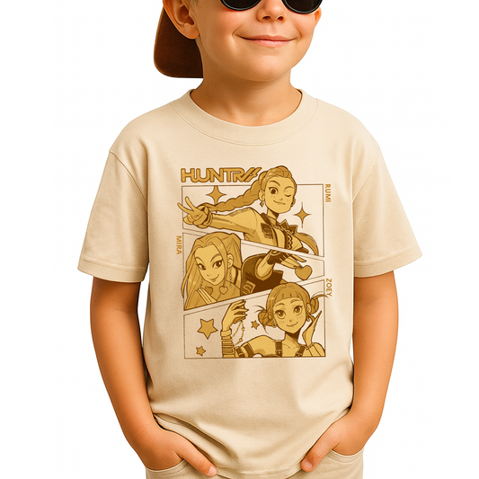 Huntrix - Neutral Golden Design T-Shirt