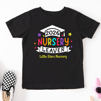 Nursery Leaver Graduation Cap 2026 T-Shirt