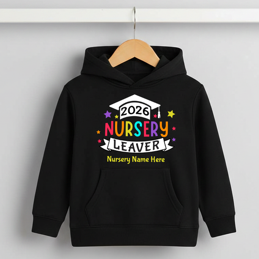 Nursery Leavers Graduate 2026 Hoodie - personalised