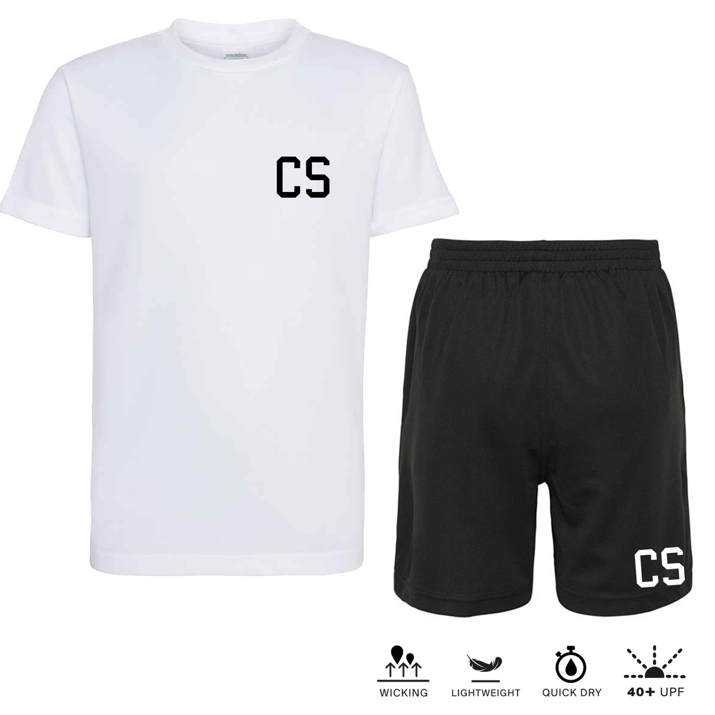 Personalised Initials Summer Set - Shorts & T-Shirt