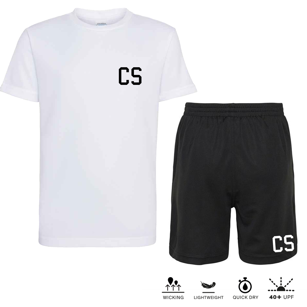 Personalised Initials Summer Set - Shorts &amp; T-Shirt