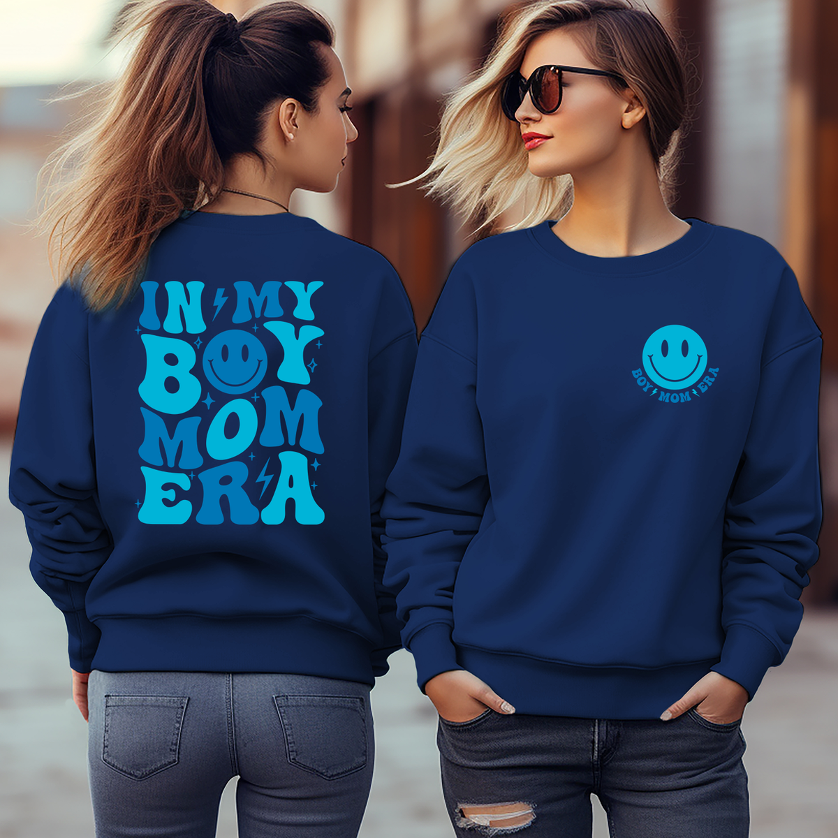 In My Boy Mom Era Sweatshirt - more colours available