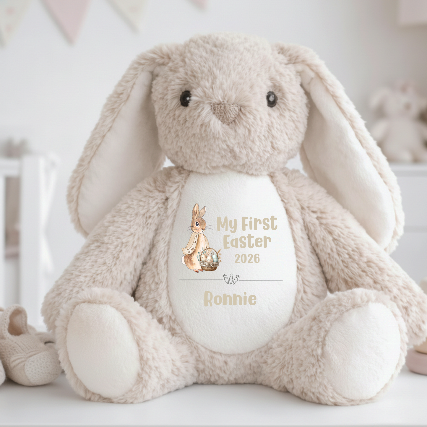 Personalised My 1st Easter - Bunny Rabbit Soft Toy