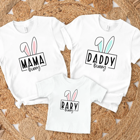 Easter Bunny Family Twinning - Personalise to suit!