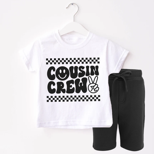 Cousin Crew Shorts & T-Shirt Set