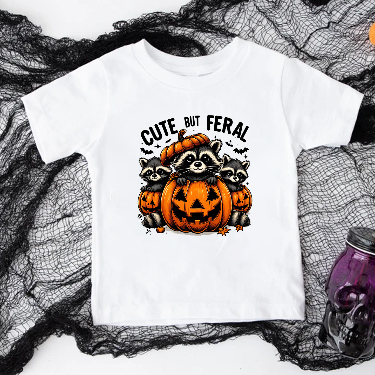 Cute But Feral Halloween T-Shirt