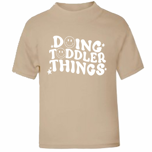 Doing Toddler Things - t-shirt - more colour options