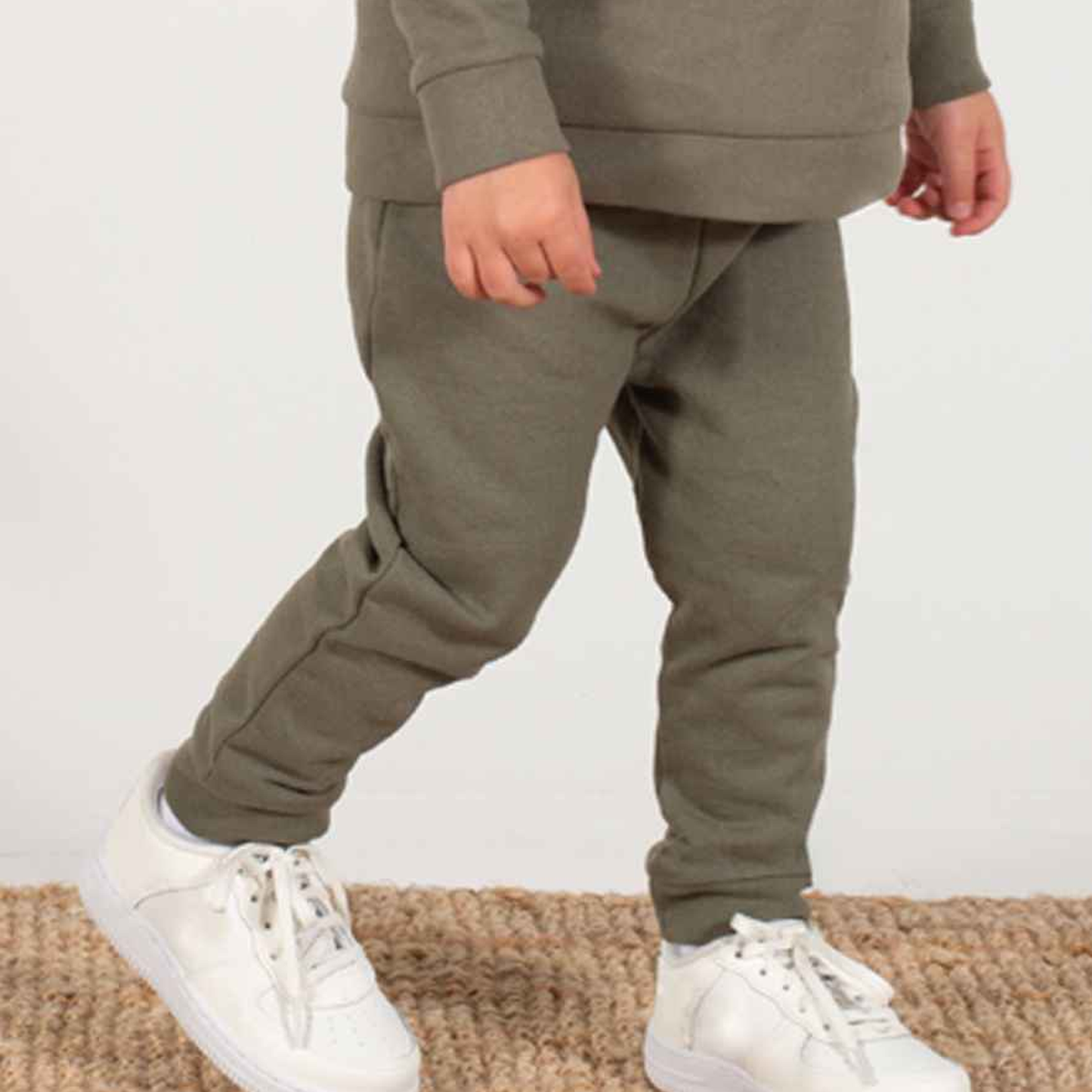 Personalised Khaki Tracksuit - Joggers & Sweatshirt