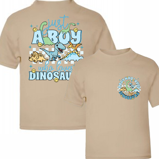 Just A Boy Who Loves Dinosaurs - t-shirt - more colour options